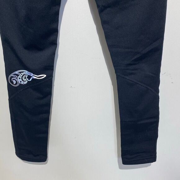 Athleta Women's Black Pull-On Stretch Flat Front Skinny Ankle Leggings Small - Picture 5 of 10